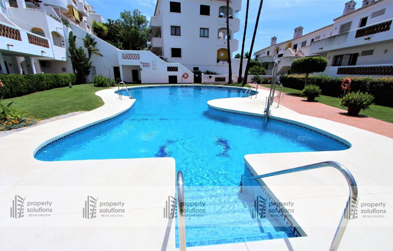 PUEBLO DEL PARQUE 3- Terraza, jardín, barbacoa y piscina Apartamento Benalmádena Exterior foto
