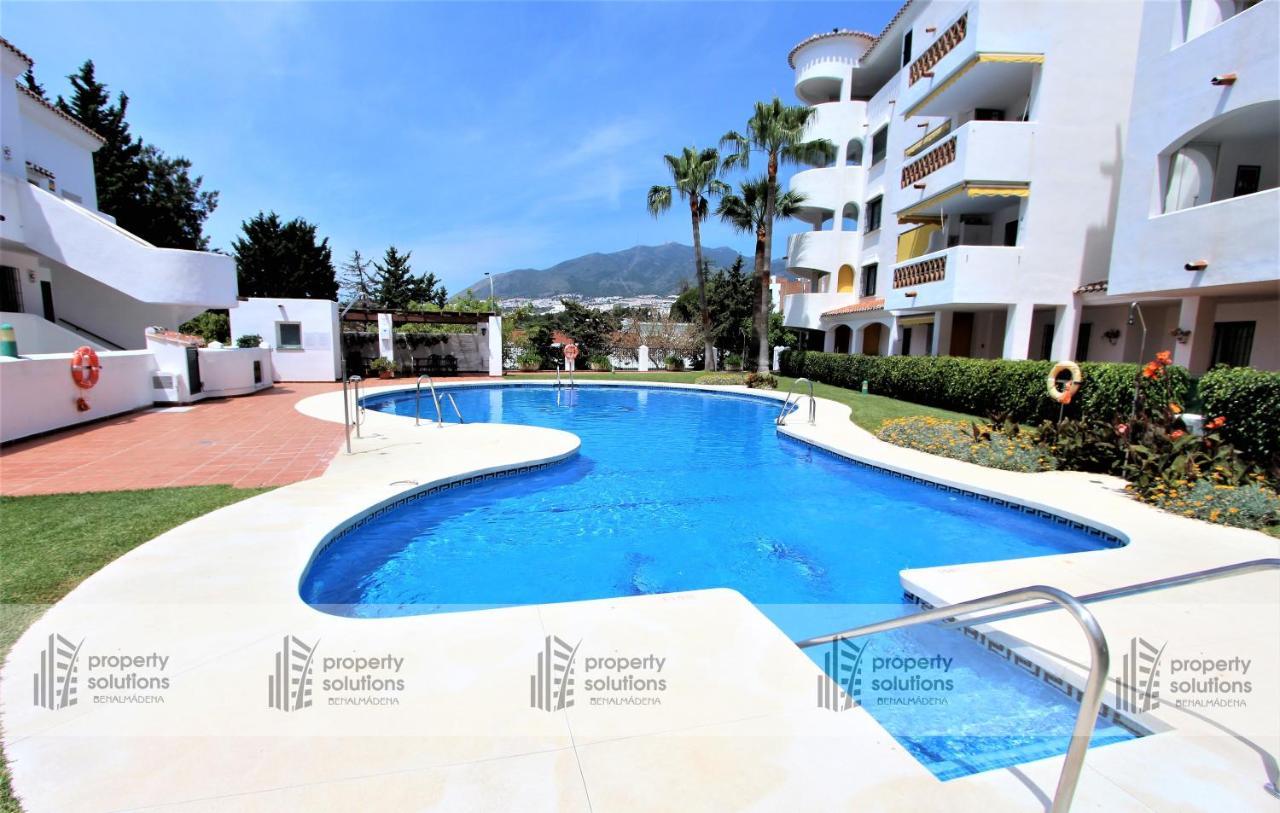 PUEBLO DEL PARQUE 3- Terraza, jardín, barbacoa y piscina Apartamento Benalmádena Exterior foto