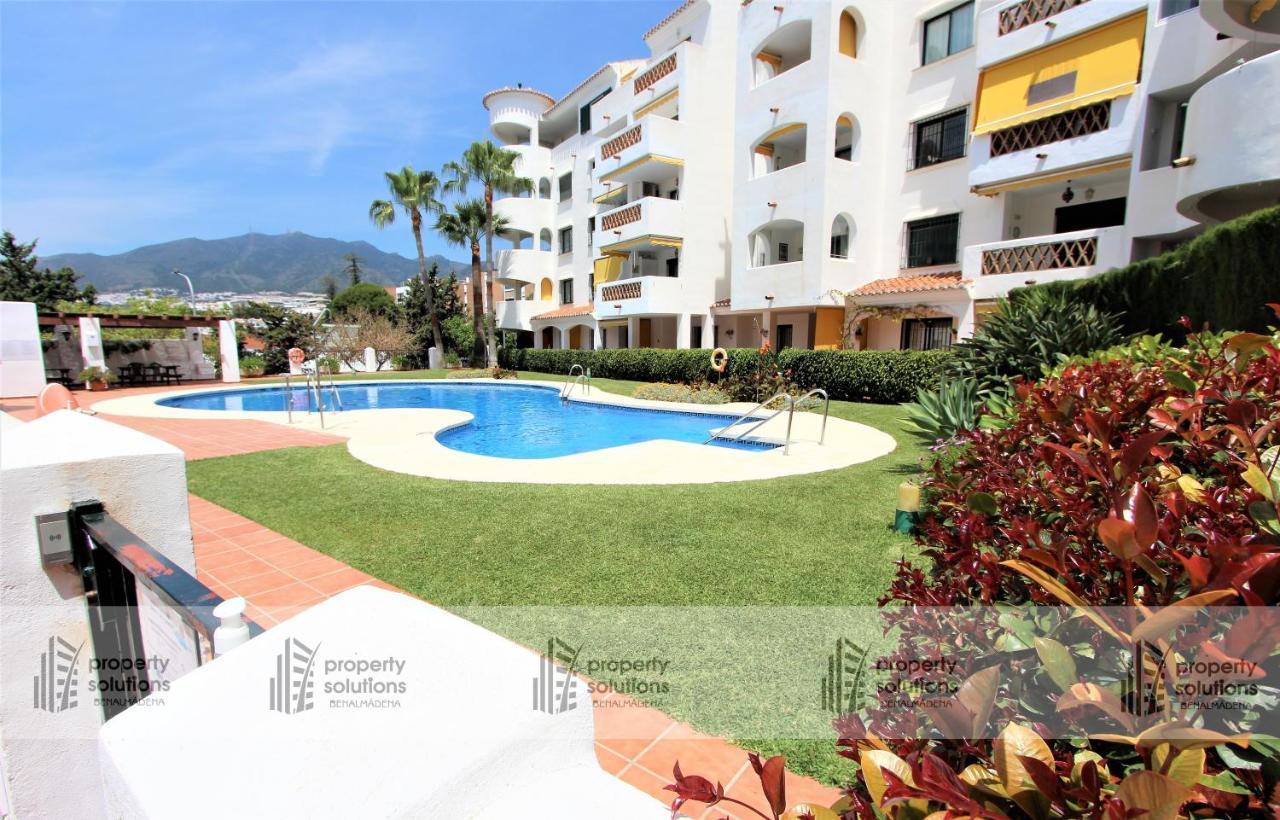 PUEBLO DEL PARQUE 3- Terraza, jardín, barbacoa y piscina Apartamento Benalmádena Exterior foto