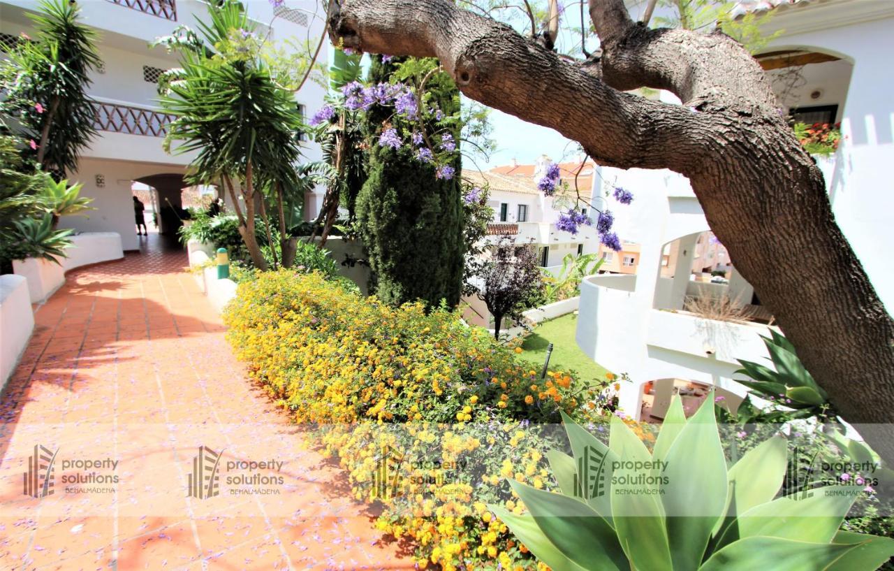PUEBLO DEL PARQUE 3- Terraza, jardín, barbacoa y piscina Apartamento Benalmádena Exterior foto