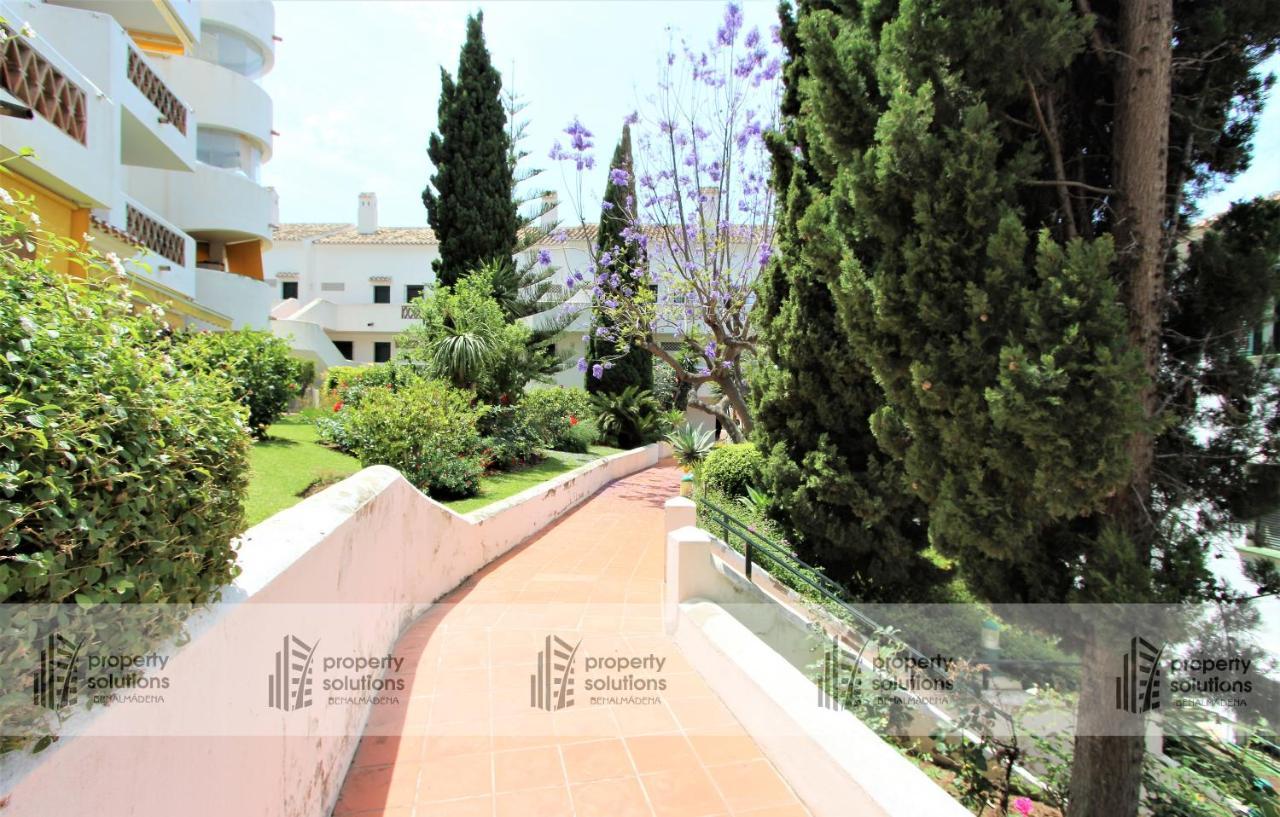 PUEBLO DEL PARQUE 3- Terraza, jardín, barbacoa y piscina Apartamento Benalmádena Exterior foto